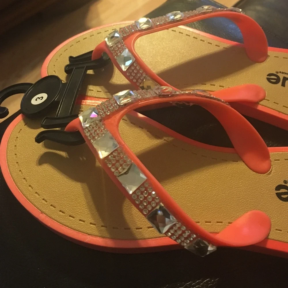 Blue suede sandals
